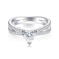 925 Silver Bow Wedding Ring