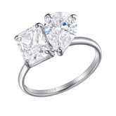 925 Silver CZ Ring - Minimalist Women's Jewelry