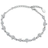 S925 CZ Tennis Bracelet - Luxe Diamond Jewelry
