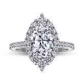 S925 Marquise CZ Ring - Sparkling Statement Jewelry
