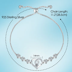 S925 Aquamarine Bracelet - Luxe Gemstone Jewelry