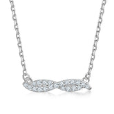 S925 Silver Leaf Pendant Necklace