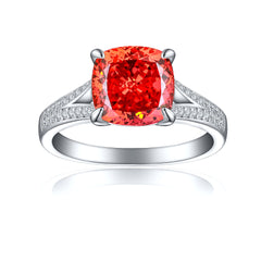 925 Silver 3.5ct Statement Ice Ring