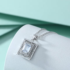 S925 Silver Octagram Dreamcatcher Necklace