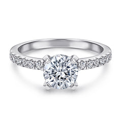 1.2ct S925 Silver CZ Statement Ring