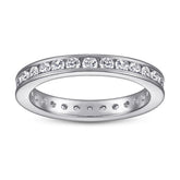925 Silver Starry Full Eternity Band