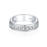 S925 Men's Wide Band Ring - Premium Sterling Silver