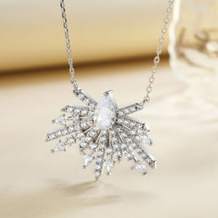 S925 Silver Zircon Delicate Necklace