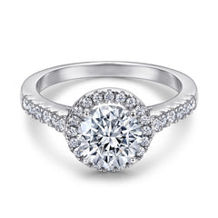 925 Silver 1.2ct Pavé Stack Ring