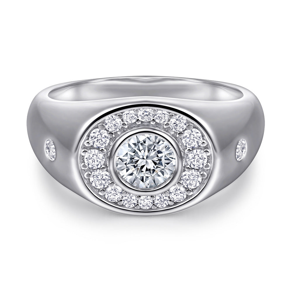 925 Silver Wide Band Ring