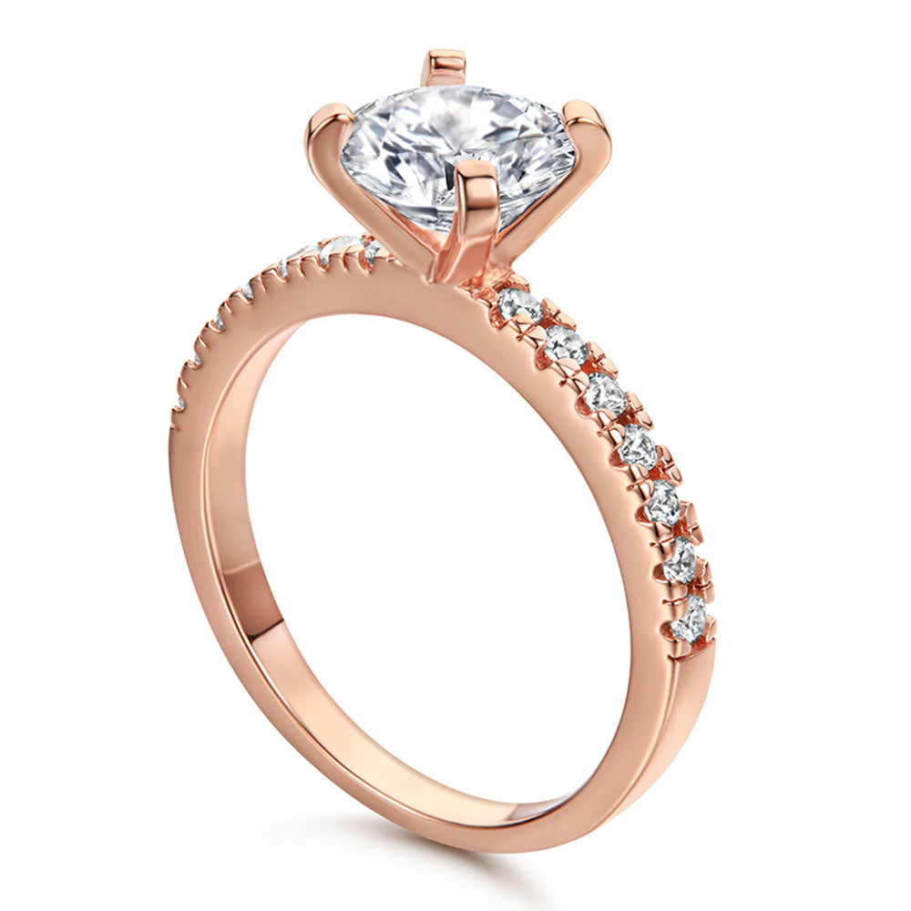1.2ct S925 Silver CZ Statement Ring