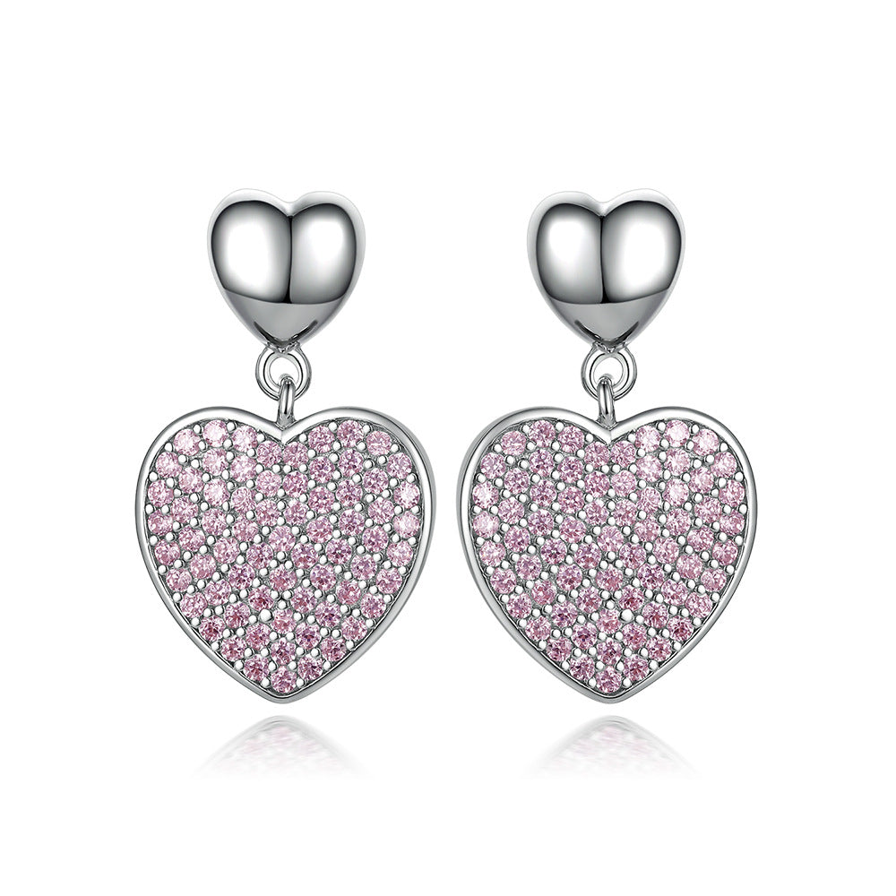 925 Silver Four Symbol Studs