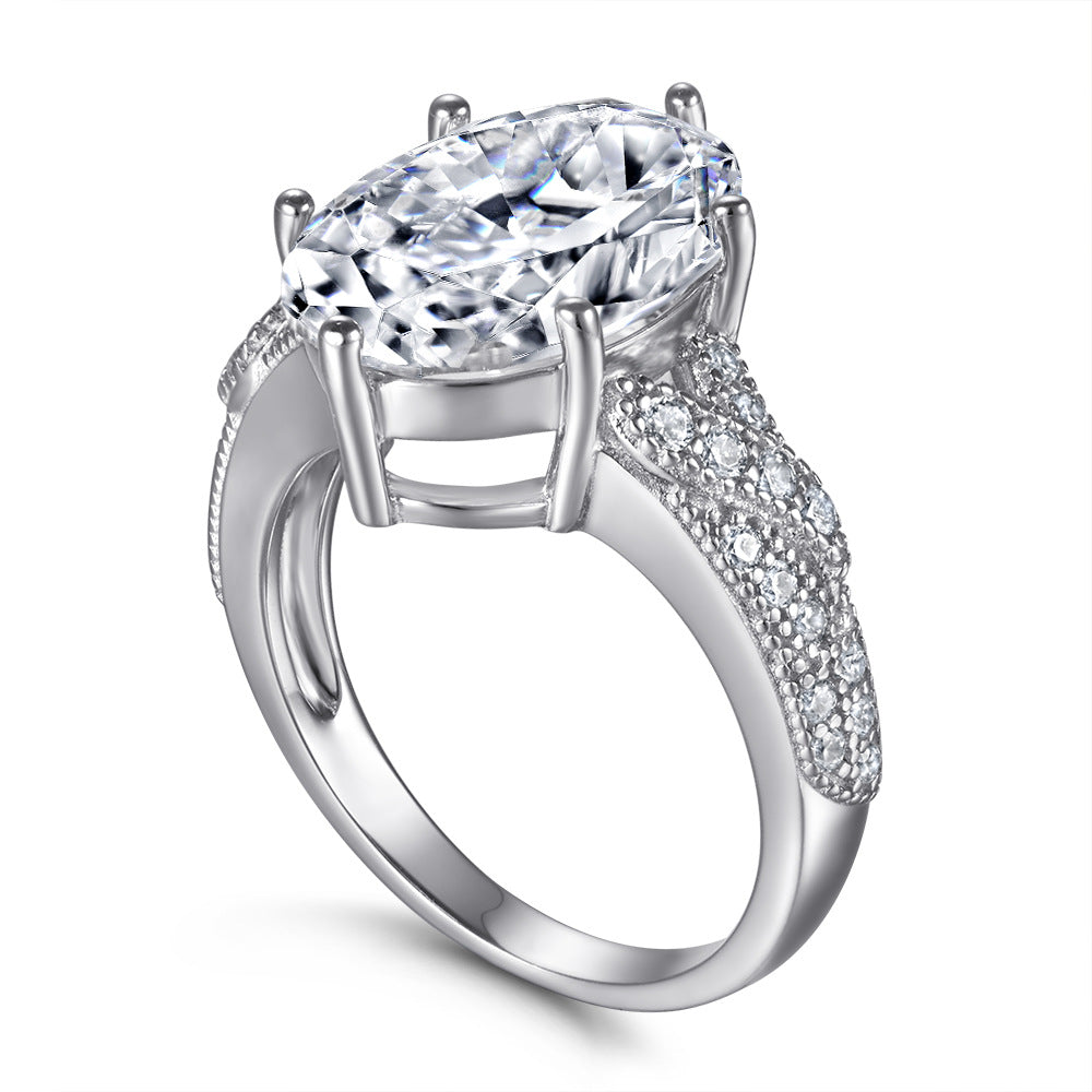 925 Silver Marquise Shape Ring