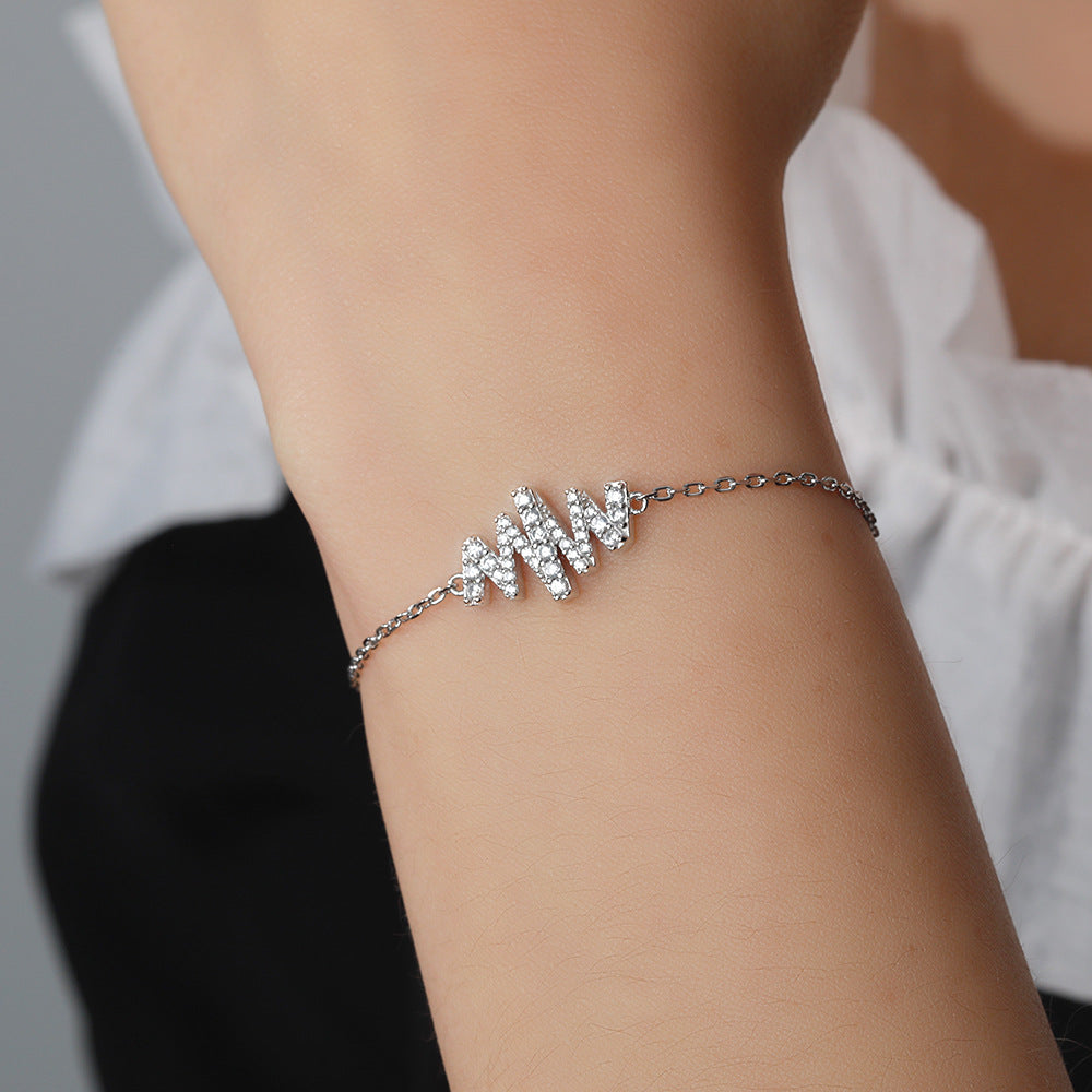 925 Silver Ring Necklace Earrings Bracelet