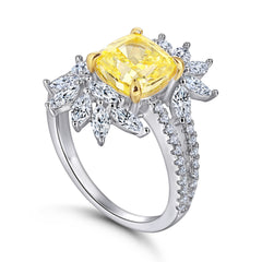 925 Silver Multi Type CZ Ring Set