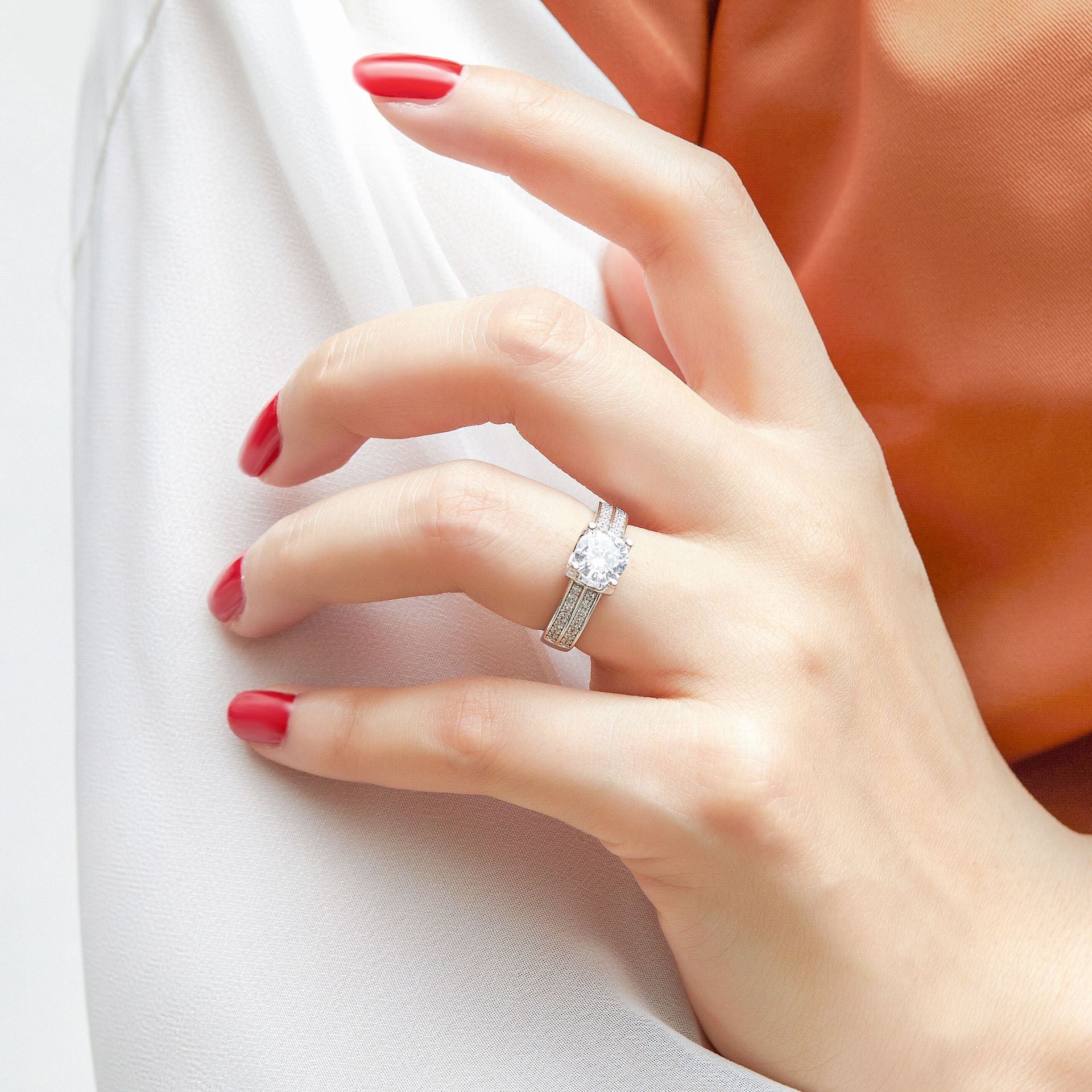 925 Silver Bull Head Design Ring