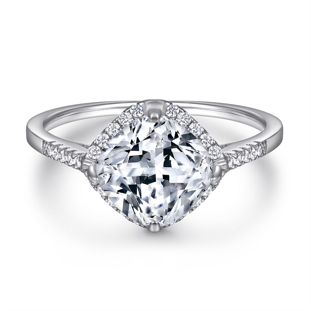 925 Silver Multi Type CZ Ring Set