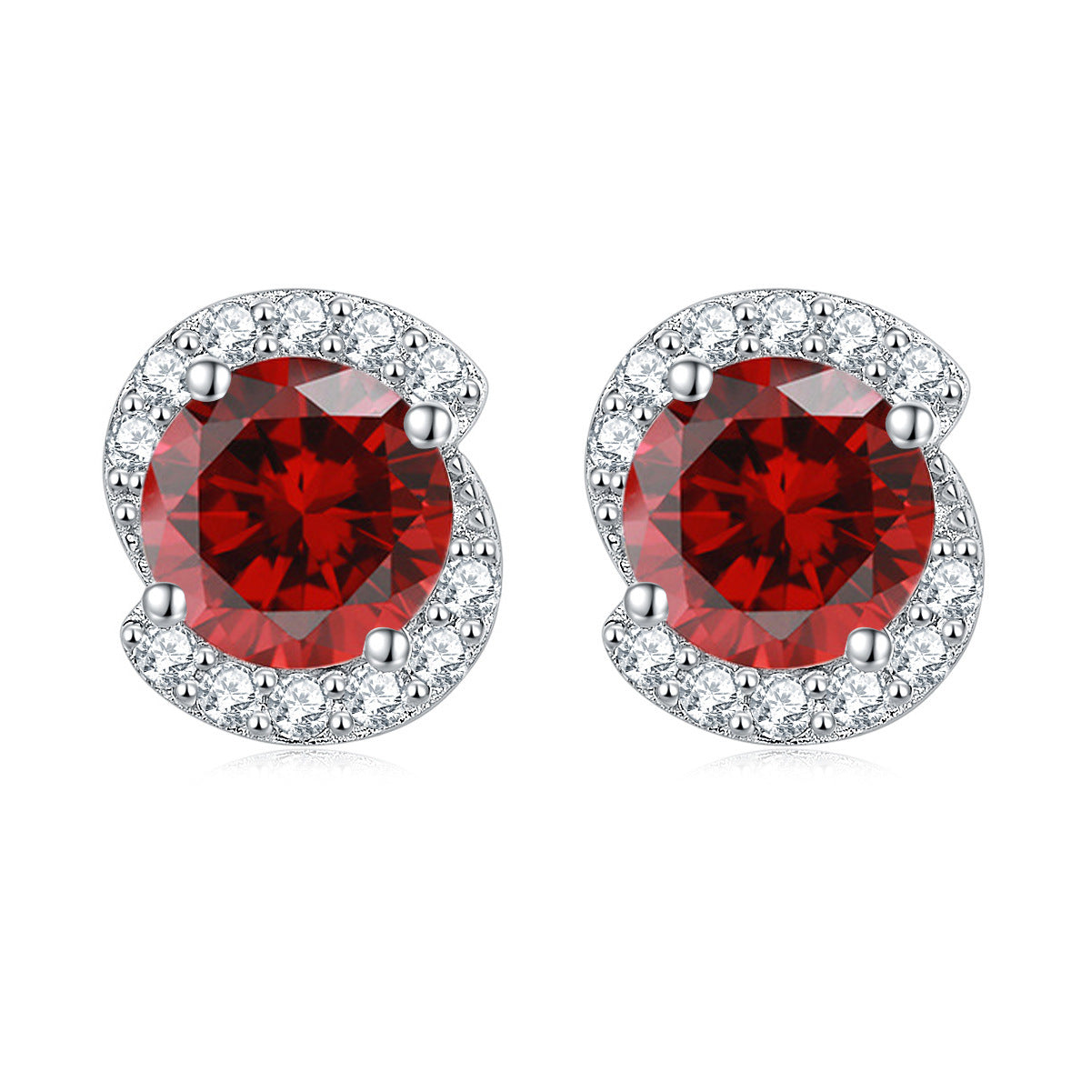 925 Silver Sapphire-Like Zirconia