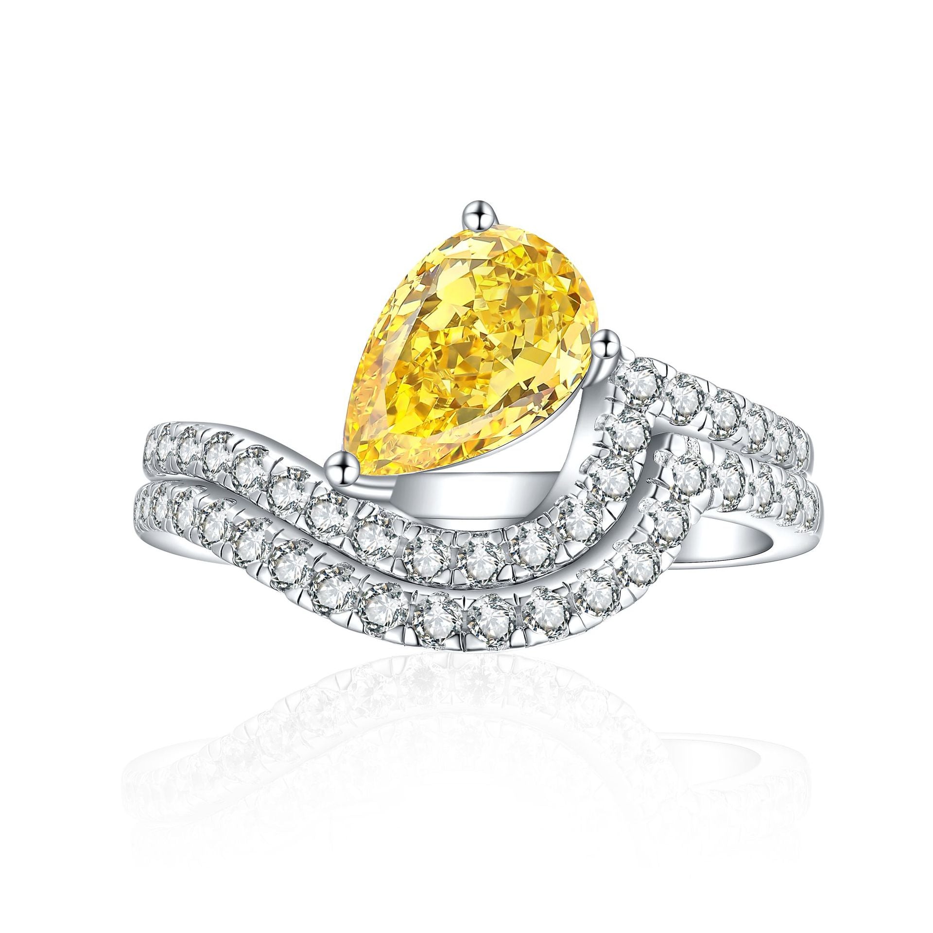 925 Silver Radiant Cut Gemstone Set