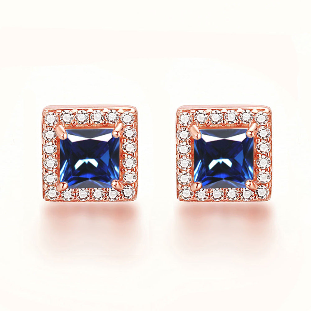 925 Silver Trendy Hearts & Arrows Studs