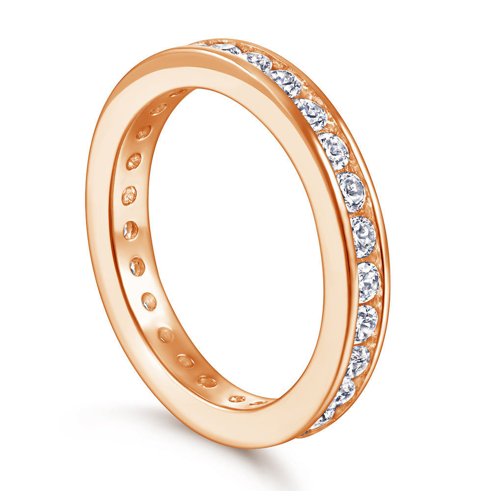 925 Silver Starry Full Eternity Band