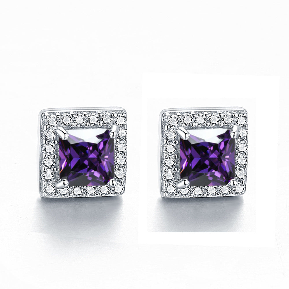 925 Silver Trendy Hearts & Arrows Studs