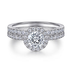 S925 Sterling Silver Zirconia Stackable Ring Set