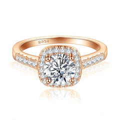 S925 Silver CZ Full Eternity Ring