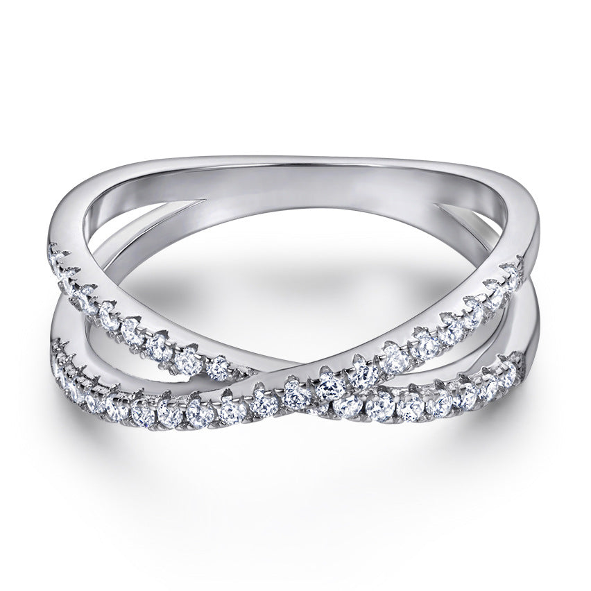 925 Silver Multi  Shaped Ring Set