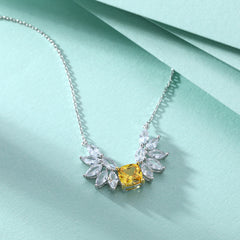 S925 Silver Angel Wing Pendant Necklace