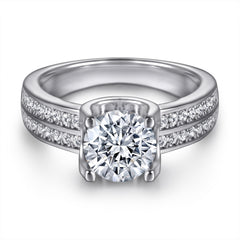 925 Silver Bull Head Design Ring