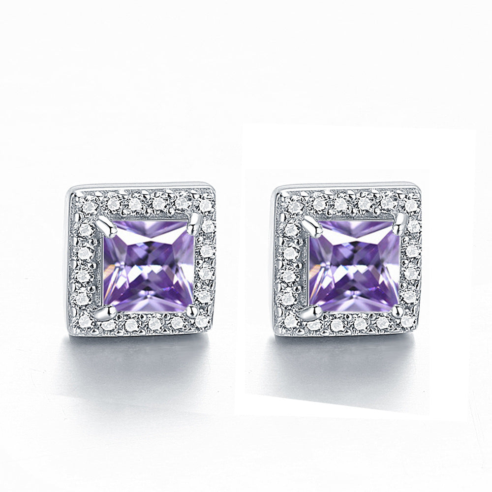 925 Silver Trendy Hearts & Arrows Studs