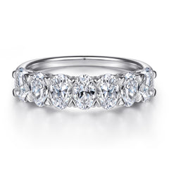 925 Silver Full Pavé Birthstone Ring