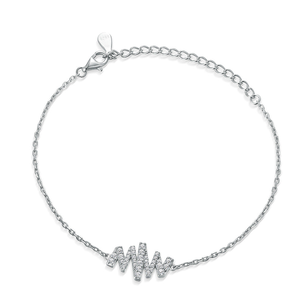 925 Silver Ring Necklace Earrings Bracelet