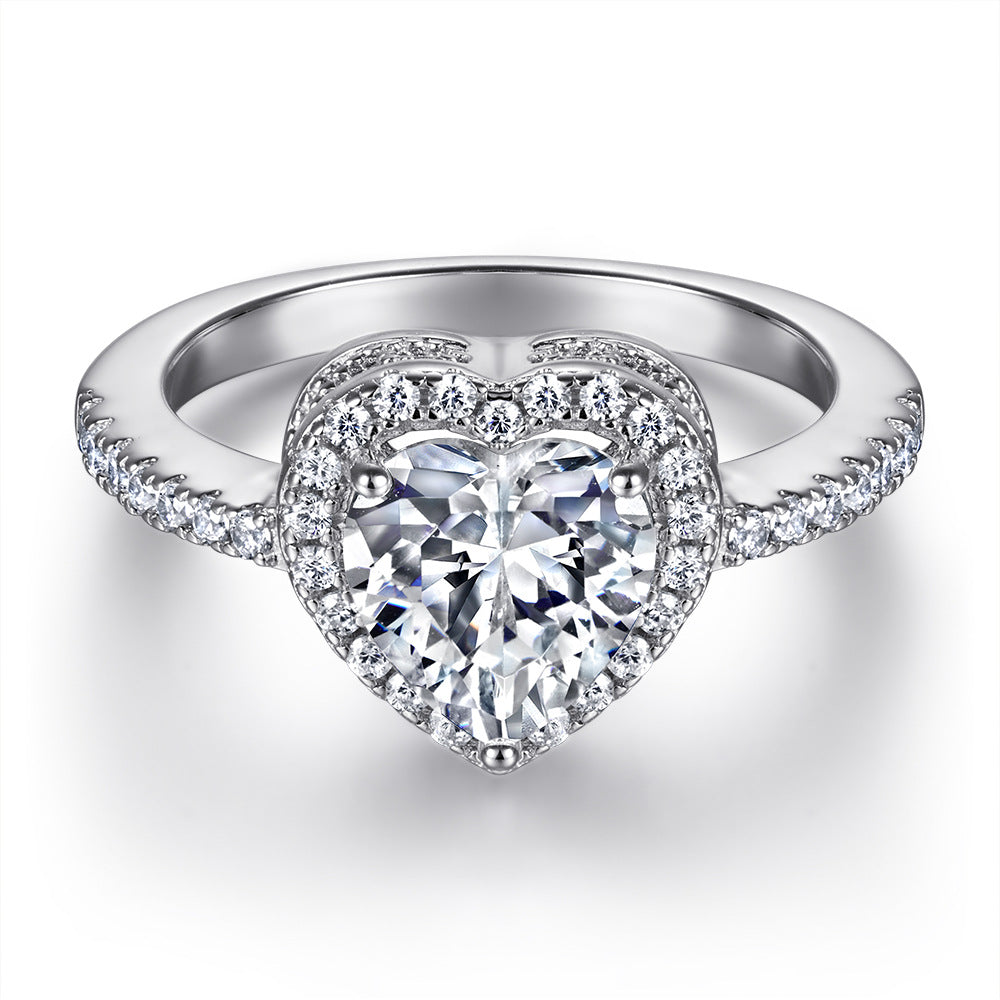 925 Silver Multi type CZ Ring