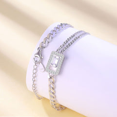 S925 Luxe Silver Bracelet - Designer Jewelry