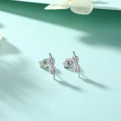 925 Silver Infinity Symbol Earrings