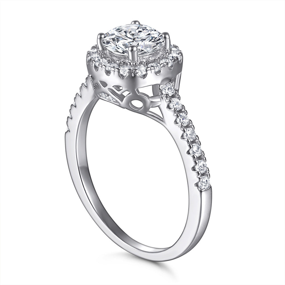 925 Silver Minimalist Statement Ring