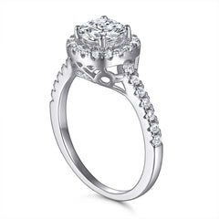 925 Silver Minimalist Statement Ring