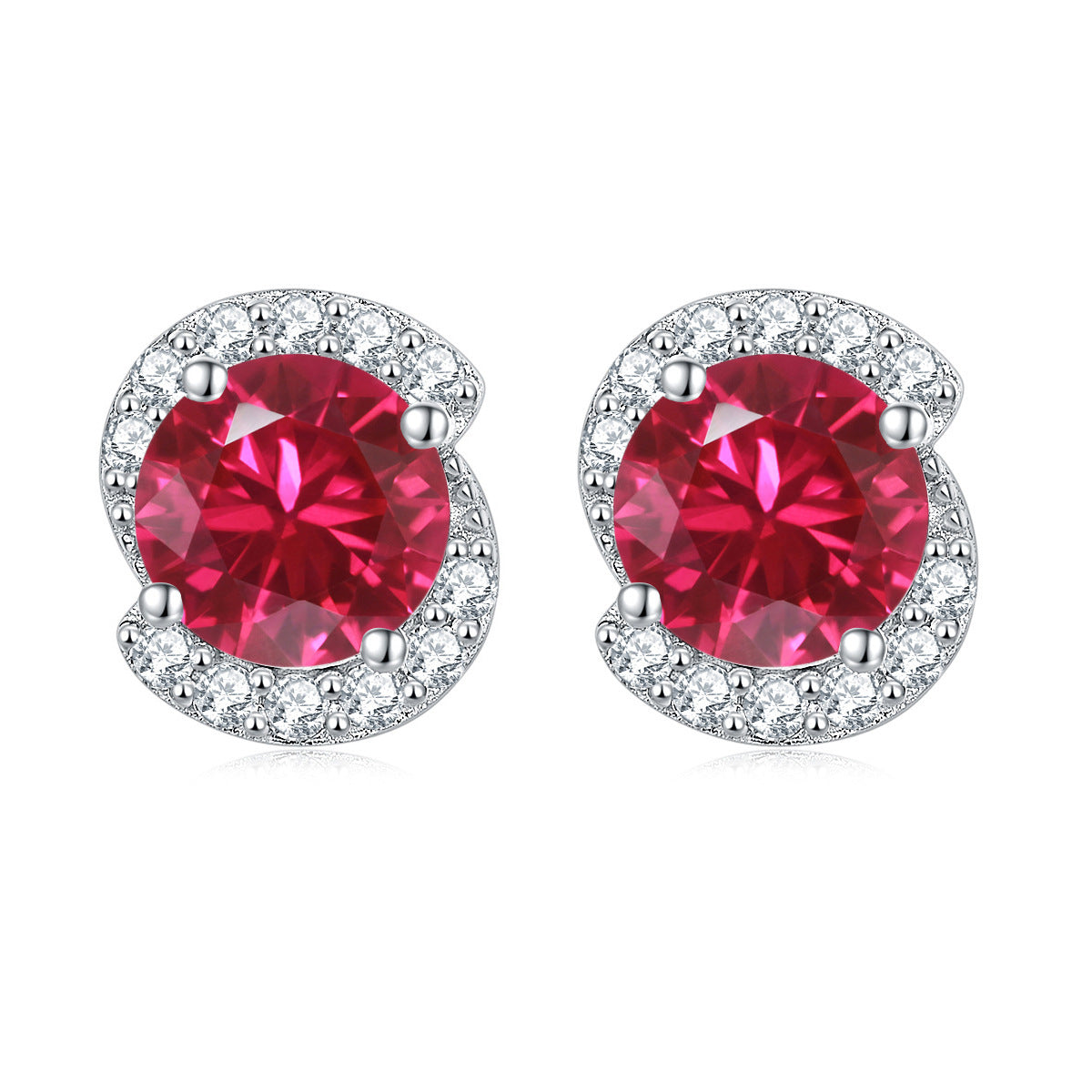 925 Silver Sapphire-Like Zirconia
