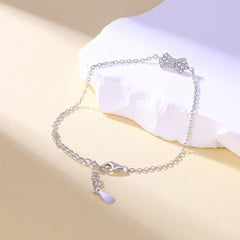 S925 Bow Bracelet - Minimalist Silver Jewelry