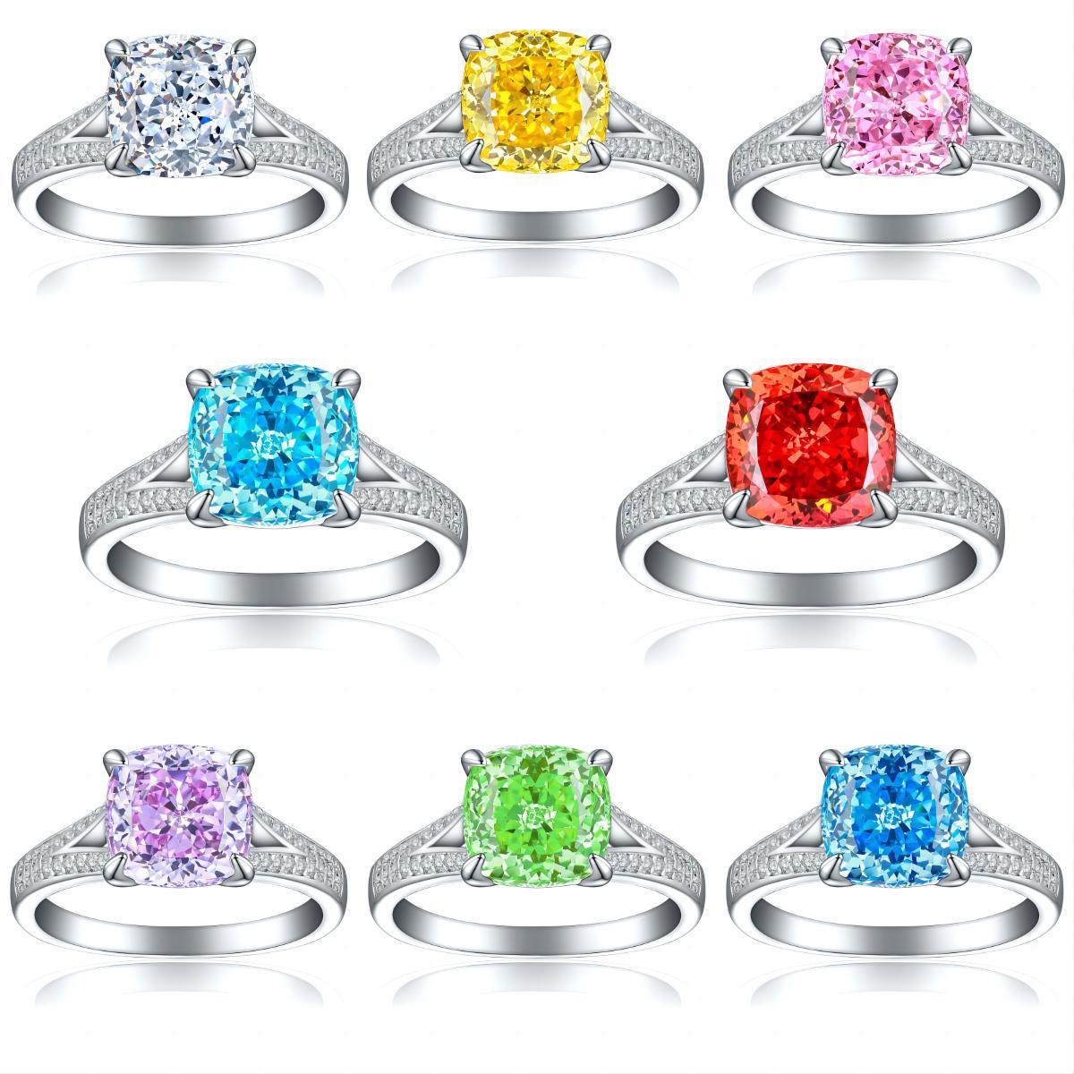925 Silver 3.5ct Statement Ice Ring