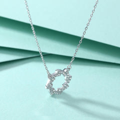 S925 Silver Star & Sunflower Necklace