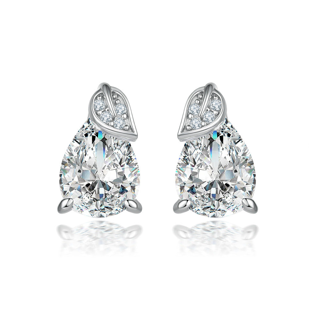 925 Silver Four Symbol Studs