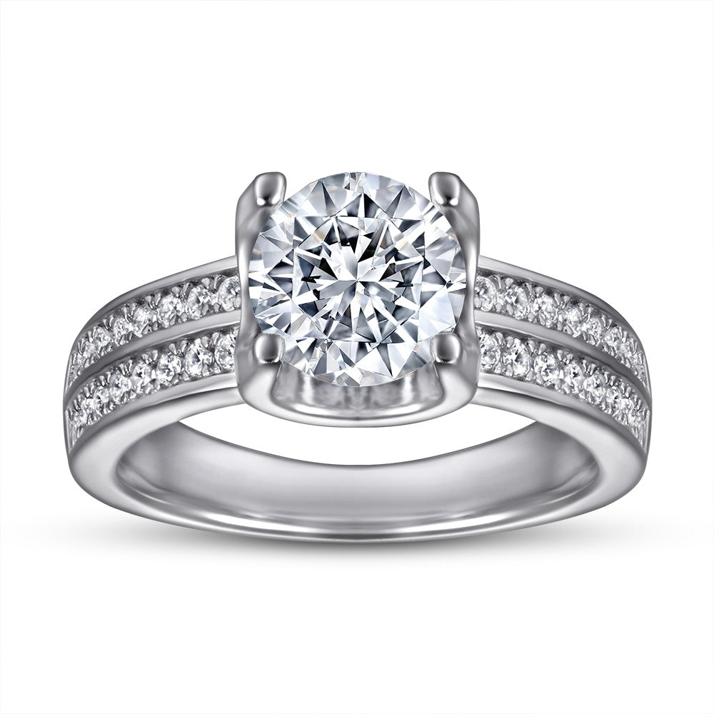 925 Silver Bull Head Design Ring