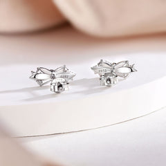 S925 Silver Minimalist Butterfly Earrings
