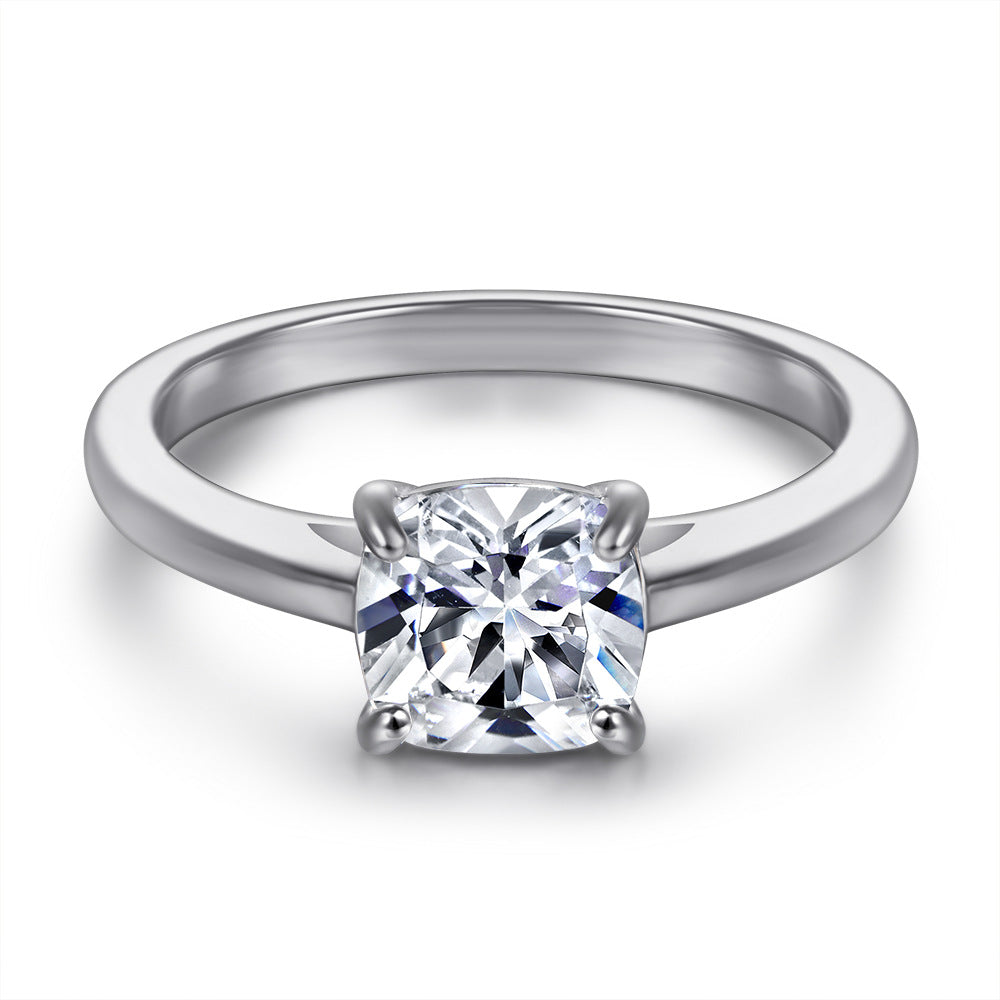 925 Silver Multi Type CZ Ring Set