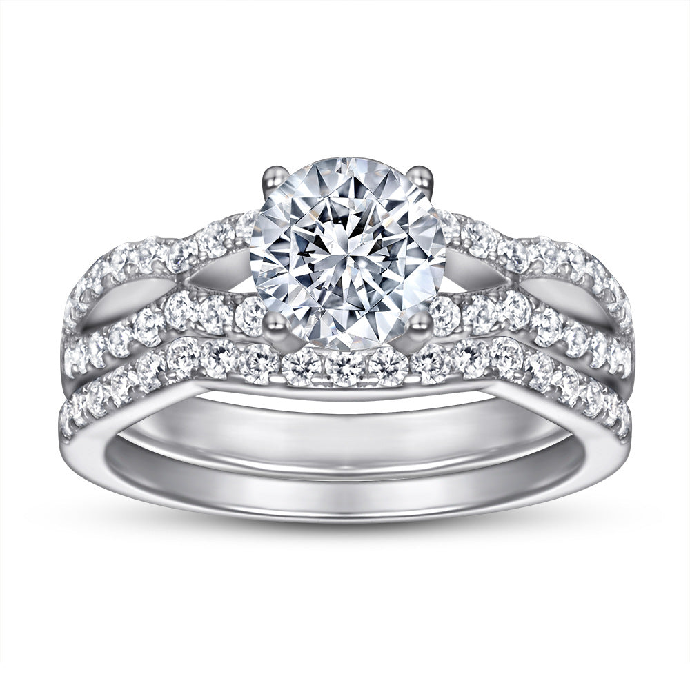 S925 Silver Zircon Multi Style Rings
