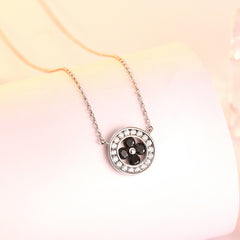S925 Silver Clover Pendant Necklace