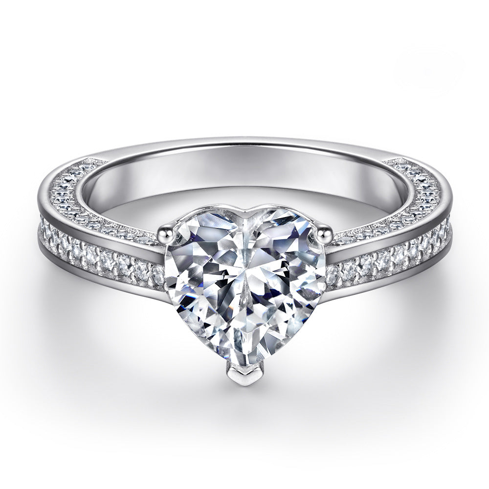 925 Silver Multi type CZ Ring